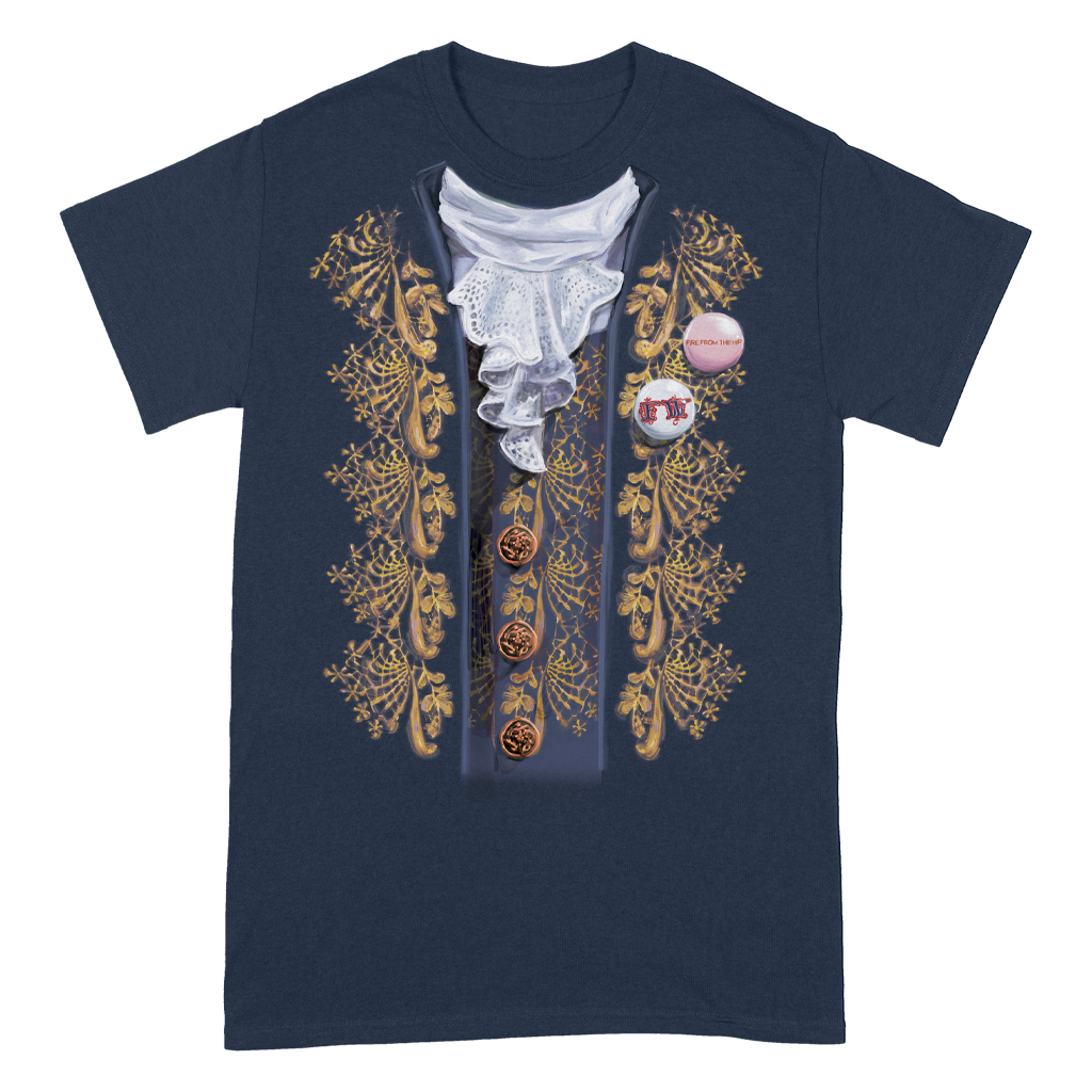 Finn Wolfhard Tuxedo T-Shirt - Navy - Finn Wolfhard Store