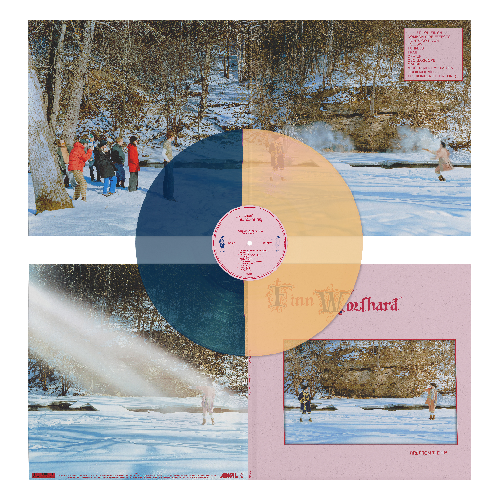 Fire From The Hip 12" Vinyl (Blue / Orange Split)