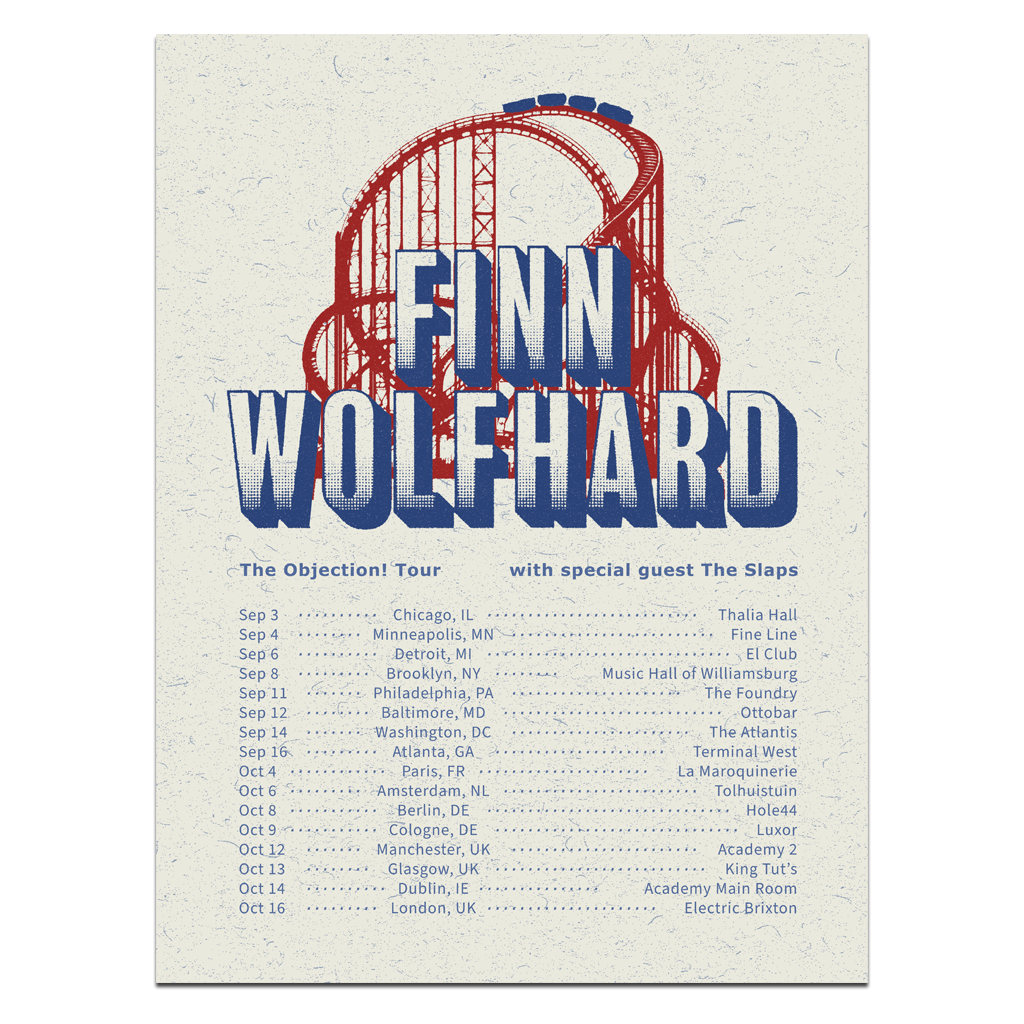 Roller Coaster Fall 2025 Tour Poster