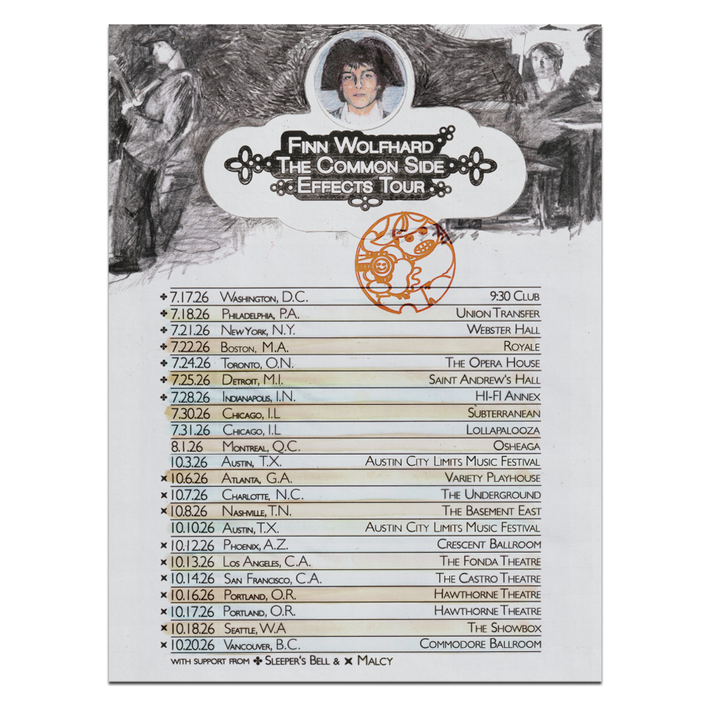 The Common Side Effects Tour Poster